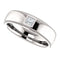 Men's Rhodium-Plated 14k White Gold Diamond 6.3mm Milgrain Band (.16 Ctw, Color G-H, SI2-SI3 Clarity) Size 10