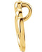 14k Yellow Gold Mother and Child Pendant