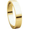 10k Yellow Gold 4mm Slim-Profile Flat Band