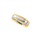 6mm 14k White and Yellow Gold Two-Tone Comfort-Fit Design Band, Size 5 to 15