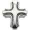 Maltese Cross Sterling Silver Pendant (19.75X17MM)