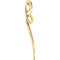 3-Stone Diamond Pendant, 14k Yellow Gold (0.33 Ctw, G-H Color, I1 Clarity)