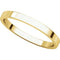 14k Yellow Gold Slim-Profile Flat 2mm Band