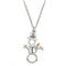 Snowman Pendant Necklace, Sterling Silver, 12k Green and Rose Gold Black Hills Gold Motif, 18"