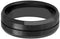 Men's Black Ceramic 8mm Comfort-Fit Groove Band