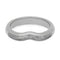 Gibeon Meteorite 3.5mm Brushed Titanium Comfort-Fit Engagement Band