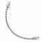 Men's Polished Stainless Steel Bracelet, 8.5"