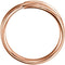 Negative Space Ring, 14k Rose Gold, Size 8.5