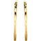 Tube Hoop Earrings, 14k Yellow Gold (34mm)