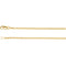 1.75mm 14k Yellow Gold Solid Diamond Cut Cable Chain, 24"