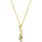 Diamond Halo-Style Necklace, 14k Yellow Gold, 18"(1 Ctw, Color G-H, Clarity I1)