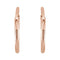 Petite Endless Hoop Earrings, 14k Rose Gold (10mm)