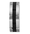 Men's Titanium, Black Carbon Fiber 8mm Comfort-Fit Groove Band