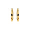 14k Yellow Gold Hoop Earrings