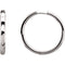 Hoop Earrings, Sterling Silver (29mm)