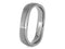 The Men's Jewelry Store (Unisex Jewelry) Wavy Ring 4.5mm Brushed Titanium Comfort-Fit Wedding Band