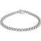 Diamond Line Bracelet, 14k White Gold, 7.25" (4.5 Cttw, GH Color , I1 Clarity )