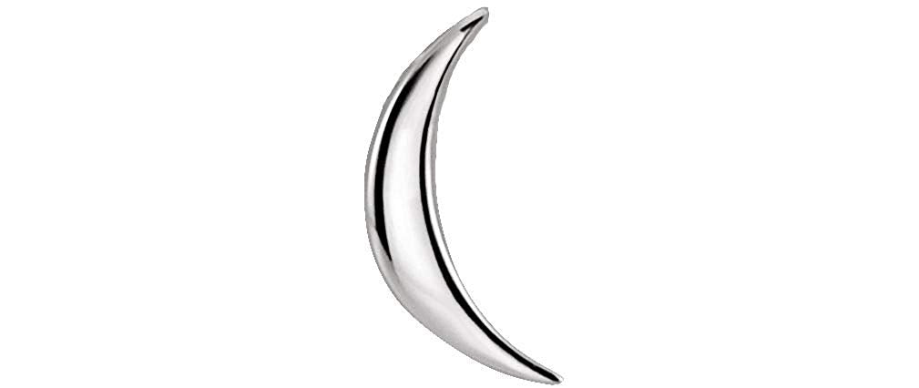 Sterling Silver Crescent Pendant