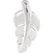 Platinum Journey Leaf Pendant