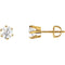 Diamond Stud Earrings, 14k Yellow Gold (.75 Cttw, Color GH, Clarity I1)