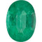 Emerald and Diamond Bypass Ring, Sterling Silver (.125 Ctw, G-H Color, I1 Clarity), Size 7.25