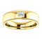 Men's 14k Yellow Gold Diamond 6.3mm Milgrain Band (.16 Ctw, Color G-H, SI2-SI3 Clarity) Size 10