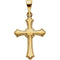 Children's 14k Yellow Gold Cross Pendant