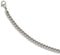 Stainless Steel Franco Necklace, 24"