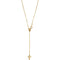 14k Yellow Gold Rosary Necklace, INRI Crucifix