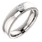 Men's Rhodium-Plated 14k White Gold Diamond 6.8mm Milgrain Band (.16 Ctw, Color G-H, SI2-SI3 Clarity) Size 10