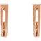 Geometric J-Hoop Earrings, 14k Rose Gold