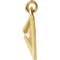 Geometric Pyramid Pendant, 18k Yellow Gold