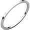 Rhodium-Plated 14k White Gold 1.5mm Slim-Profile Flat Band