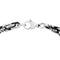 Men's Two-Tone Antiquing Link Bracelet, Stainless Steel, 8.5"