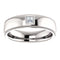 Men's Rhodium-Plated 14k White Gold Diamond 6.3mm Milgrain Band (.16 Ctw, Color G-H, SI2-SI3 Clarity) Size 10