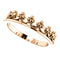 Stackable Crown Ring, 14k Rose Gold