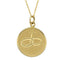 Loss of a Spouse 14k Yellow Gold Pendant Necklace, 18" (20X20 MM)