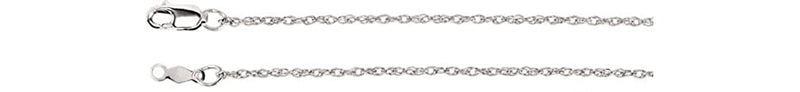 Diamond Initial "W" Necklace, Sterling Silver, 18" (0.1 Ctw, Color G-H, Clarity I1)