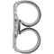 Rhodium-Plated 14k White Gold Diamond Letter 'Z' Initial Stud Earring (Single Earring) (.07 Ctw, GH Color, I1 Clarity)