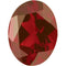 Mozambique Garnet and Diamond Bypass Ring, Rhodium-Plated 14k White Gold (.125 Ctw, G-H Color, I1 Clarity), Size 8