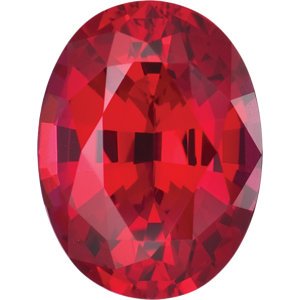 Chatham Created Ruby and Diamond Bypass Ring, Sterling Silver (.125 Ctw, G-H Color, I1 Clarity), Size 7