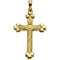 Apostles Cross 14k Yellow Gold Pendant