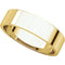 Slim-Profile 5mm Flat Stacking Band, 10k Yellow Gold