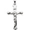 Passion Crucifix Sterling Silver Pendant (39X25.5MM)