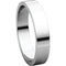 10k White Gold 4mm Slim-Profile Flat Band