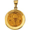 14k Yellow Gold Hollow Holy Communion Medal (18.5 MM)