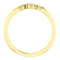 Diamond Stackable Cluster Ring, 14k Yellow Gold, Size 7 (.1 Ctw, G-H Color, I1 Clarity)