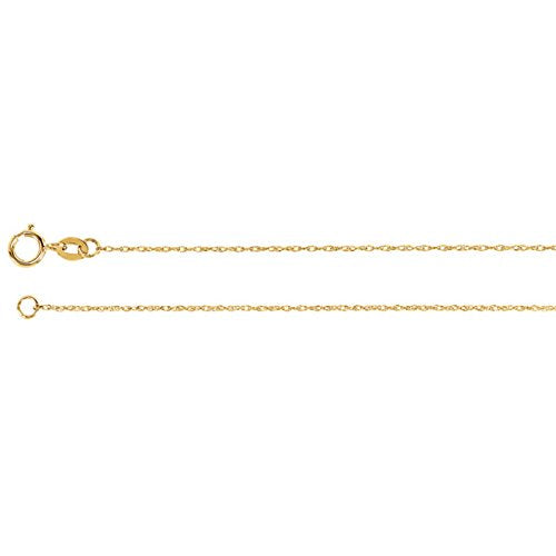 Diamond Heart Pendant 14k Yellow Gold Necklace, 18" (GH Color, I1 Clarity, .03 Cttw)