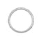 Rhodium-Plated 14k White Gold Pave Diamond 2.20mm Stacking Band, Size 7 (.50 Ctw, Color GH, Clarity I2)