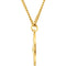 Sterling Silver Rhodium Plated 24k Yellow Gold Plated St. Jude Medal Necklace, 24" (22MM)